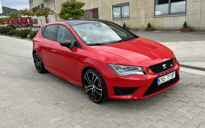 Seat Leon cena 87750 przebieg: 98000, rok produkcji 2016 z Góra Kalwaria małe 277